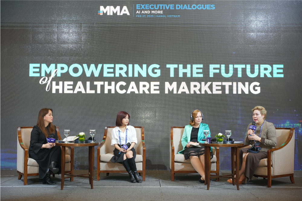 Speakers sharing at the event