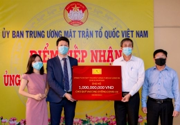 Chicilon Media ủng hộ 1 tỷ VN vào Quỹ Vaccine phòng chống Covid-19